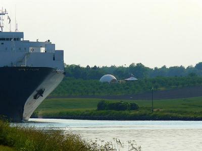 Weit sichtbares Eventzelt - Ein Blickfang - auch von Weitem!