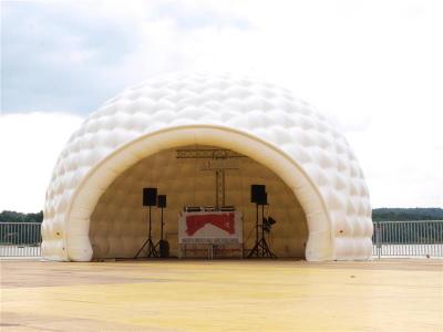 aiRdome als DJ-Zelt - aiRdome als effektvolle Überdachung für DJs auf Festivals