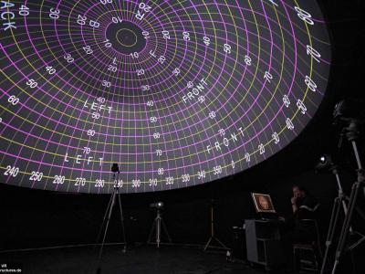 Einmessung des aiRdome | VR für eine perfekte 360° Projektion