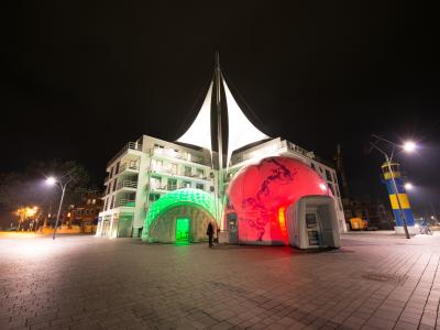 fullDome bei Nacht