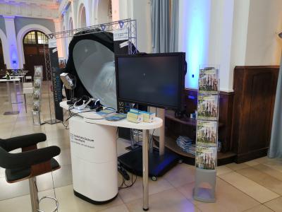 Mini-Fulldome Screen im Eventeinsatz